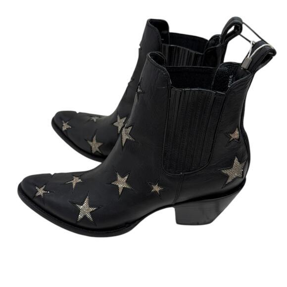 Mexicana Leather Star Boots‎ Womens Size 10.5 NEW - Picture 1 of 9